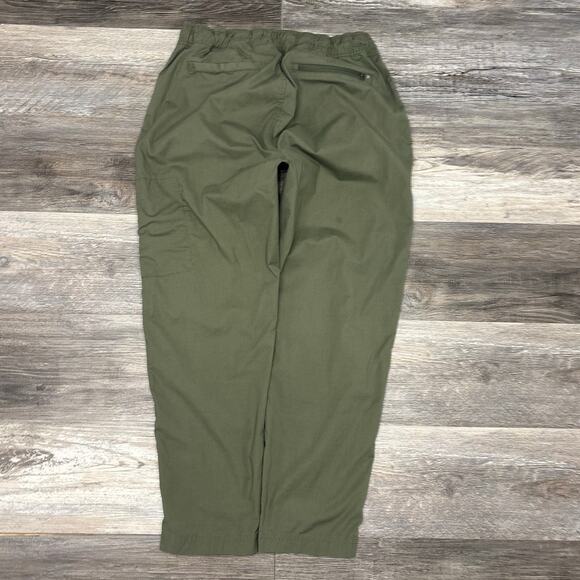 Orvis Olive Green Womens 14 Stretch Ripstop Tapered Cargo Jogger Outdoor Pants - Picture 3 of 12